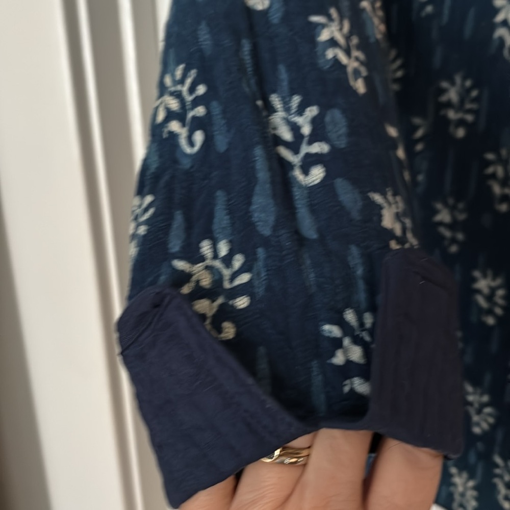 Batik Chinese Jacket - Picture 4 of 6